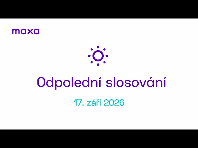 Maxa - 17.9.2026 odpolední