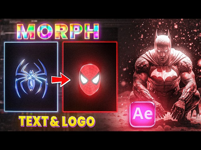 The BEST Way to Morph Text and Logos