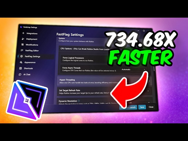 How to Use Voidstrap for Roblox FPS BOOST & LOW PING + BEST Fast Flags Settings!