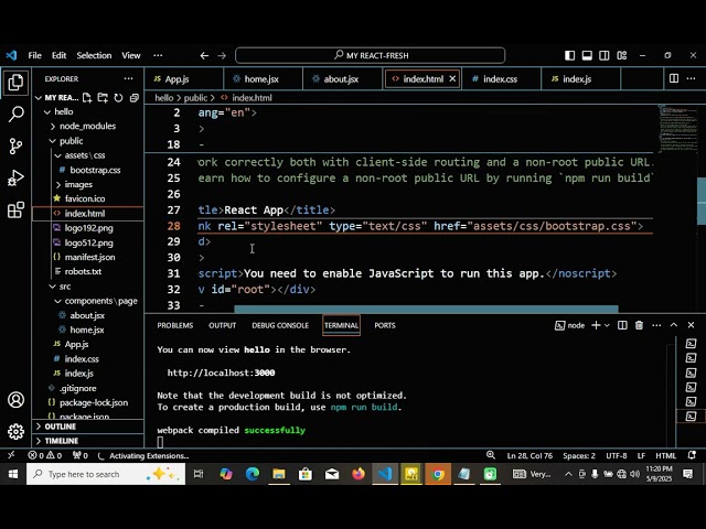 BOOTSTRAP IN REACT COMPONENTS