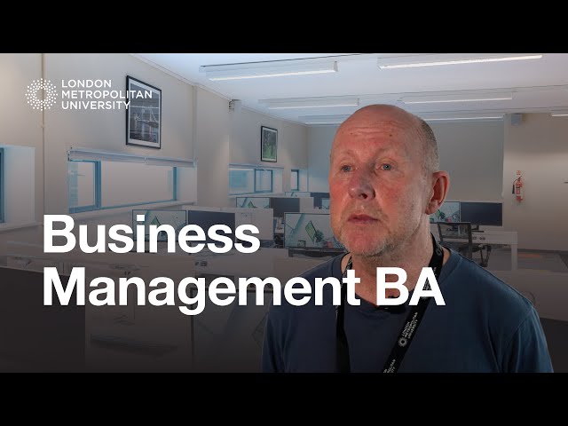 Business Management BA – London Metropolitan University