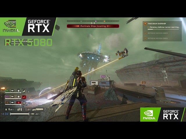Helldivers 2 Illuminate Battle Max Difficulty| MAX Settings 1440p Gameplay | RTX 5080 + 9800X3D