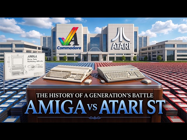 Amiga vs Atari ST: The Computer War That Invented Modern Gaming, Then Died