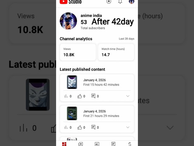 After 42day of using this sound #goku #anime #shortsfeed #viral #viralshorts #trending #dbz