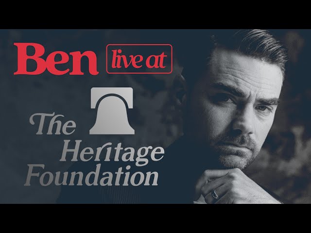 Ben Shapiro Live at Heritage: The Fight for America’s Future