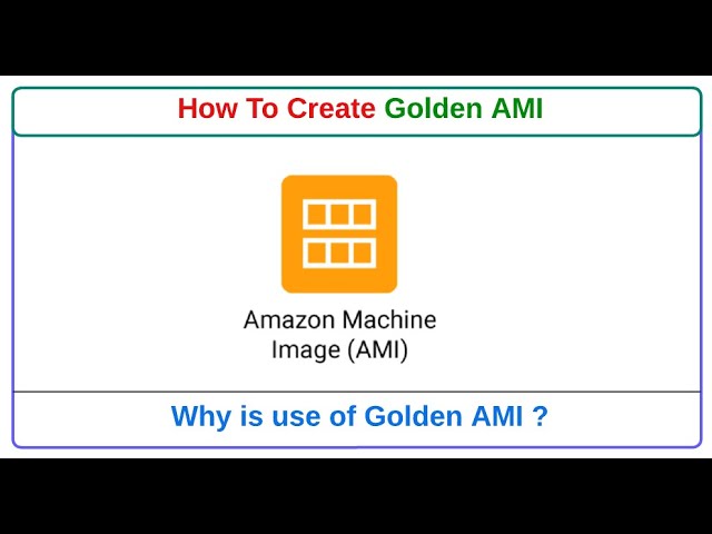 How to create Golden AMI | @SenDevOps