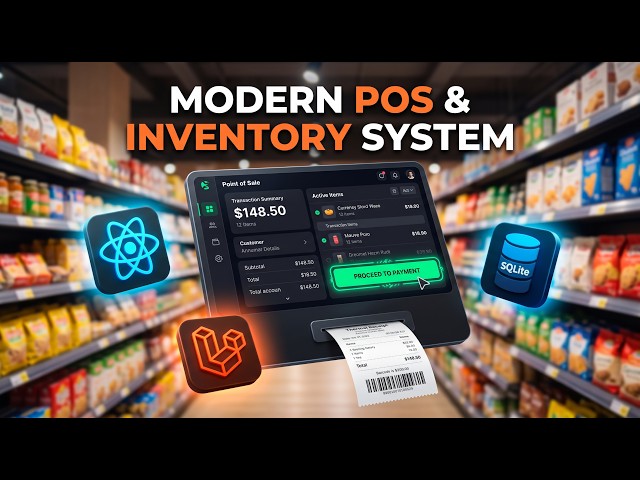 🛒 Building a Modern POS System with Laravel 12, React 19 & Inertia.js | Full Project Showcase
