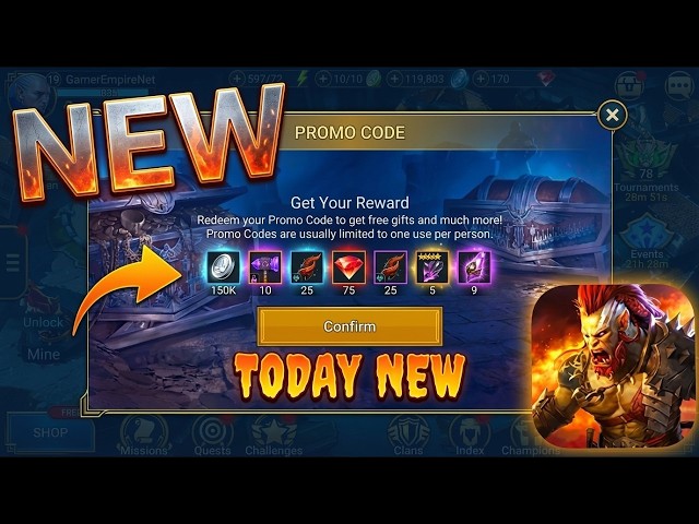 NEW Raid Shadow Legends Promo Code 🎮 FREE 5 Promo Packs to Claim Right Now! + NEW Raid Code 🎁