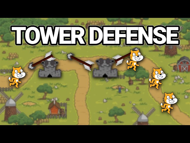 How to Make Tower Defense Game in Scratch  - Part 1