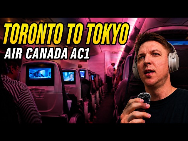 Toronto Pearson to Tokyo Haneda | Full Journey on Air Canada (July 2026)