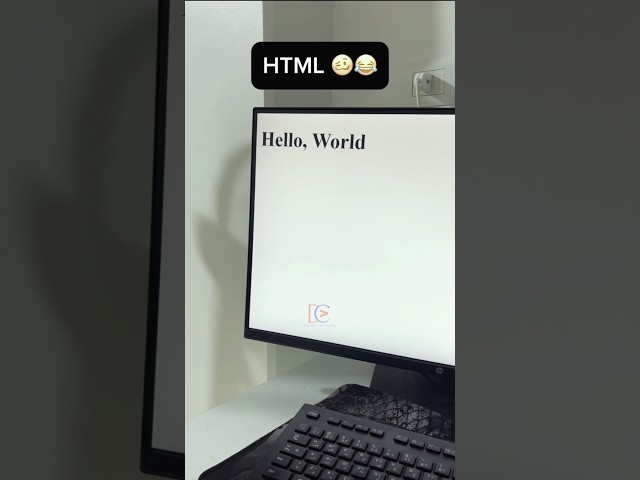 First Web Design with HTML CSS & JS #coding #webdevelopment #python #htmlcssjavascript #htmltutorial