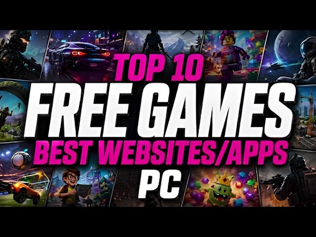 Best Legit Website to Get FREE PC/PHONE Games