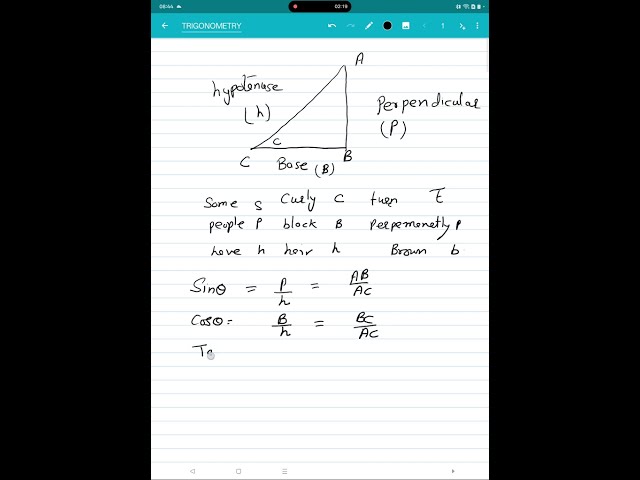 Trigonometry basics in under 4 minutes  