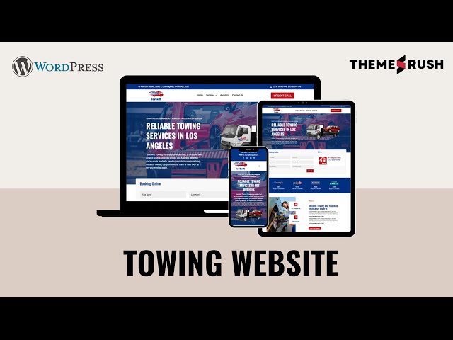 How to Install & Customize Revora – Towing WordPress Website Template | Launch Fast!