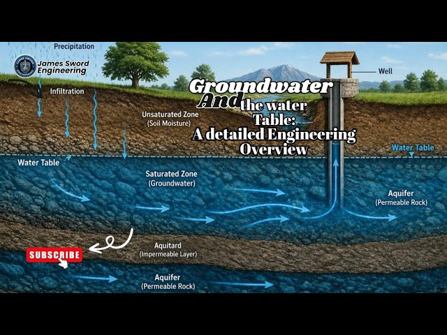 Groundwater and Groundwater Table: A Detailed Engineering Overview.