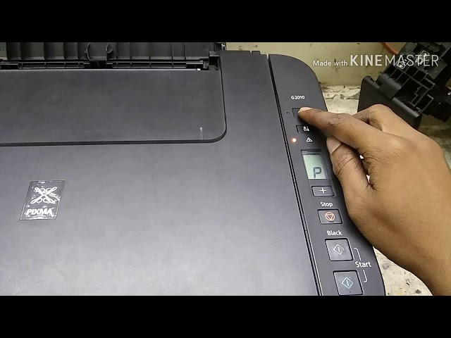 Canon G2010 printer | error code p03 solution