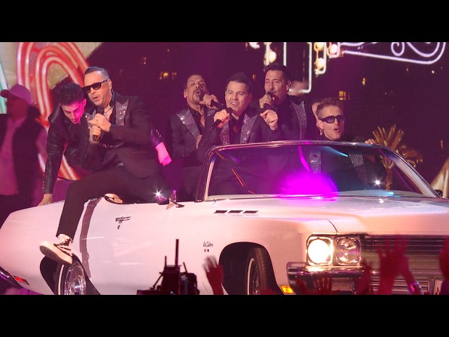 New Kids on the Block Perform "You Got It (The Right Stuff)" [52nd American Music Awards]