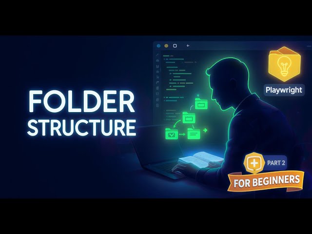 Playwright Tutorial in Tamil - 2 | Folder Structure Explained for Beginners