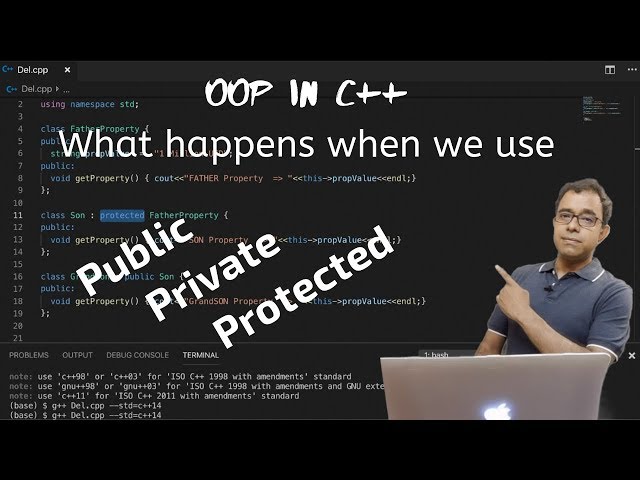 OOP in C++ :  How Public, Private & Protected Keyword impacts Inheritance