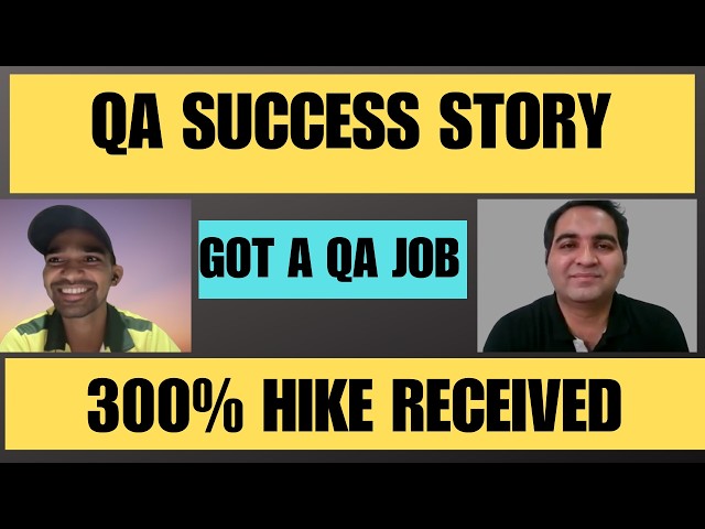 QA Success Story 🔥 From Rejections to Automation Testing Job | Real Interview Journey