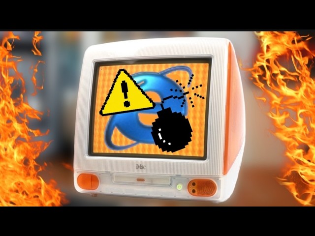 Trying to use the INTERNET on a 1999 iMac G3 (EVERYTHING GOES WRONG)