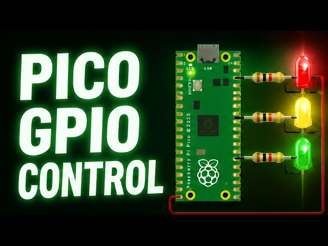 First Raspberry Pi Pico Project: LED Control