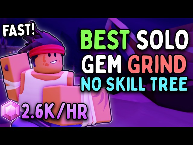 BEST Solo Gem + Crook Boss XP Grind - Get Kingpin FAST! | Roblox Tower Defense Simulator