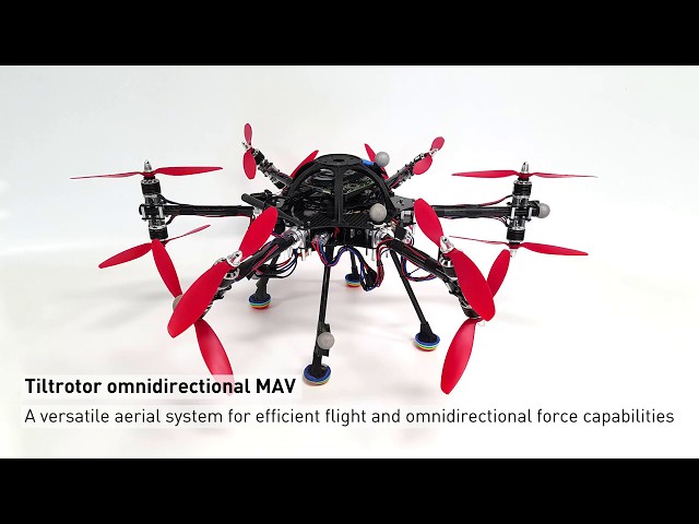 Design and optimal control of a tiltrotor micro aerial vehicle for efficient omnidirectional flight