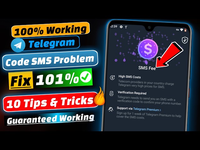 How To Fix Telegram Code SMS Problem (2026) | Fix Telegram SMS Fee Problem (10 Tips & Tricks)