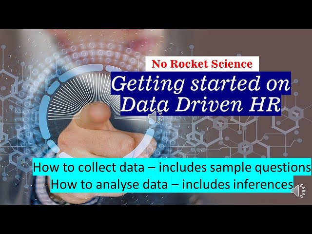 Data Driven HR | Data Driven Decision Making | HR Trends