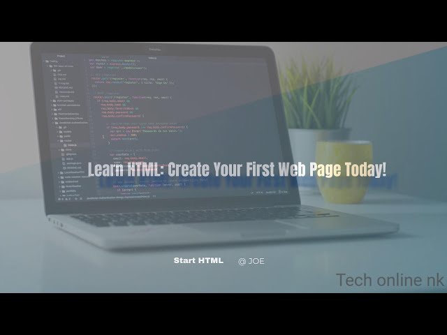 HTML for Absolute Beginners: Start Coding in 10 Minutes!