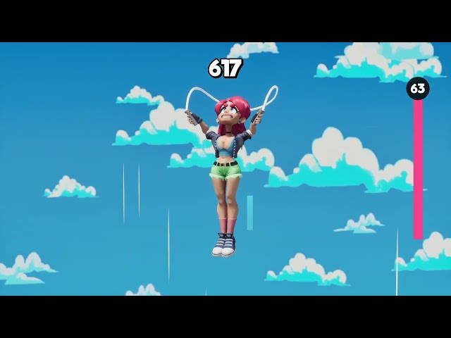 Cheating to beat Scarlet Skips with only one jumprope