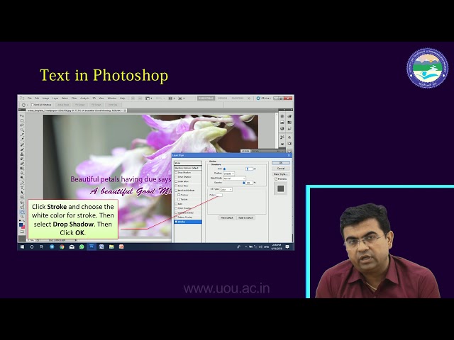 Text in Photoshop