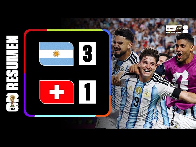 Argentina 3 – 1 Suiza | Resumen Copa Mundial de la FIFA 2026™