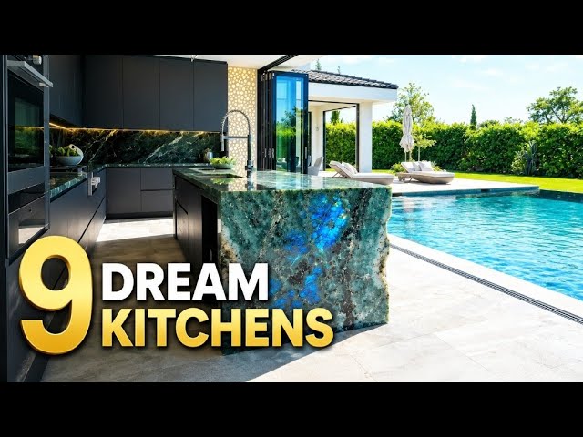 9 Extraordinary Luxury Kitchen Designs | Dream Kitchen Ideas Vol. 1