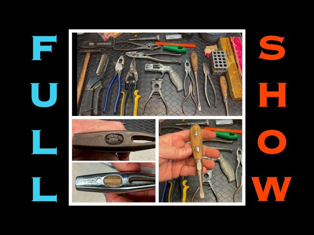 Amazing Tool Assortment- A.R. Robertson Tack Hammer Restoration- Wooden Handle Screwdriver Addressed