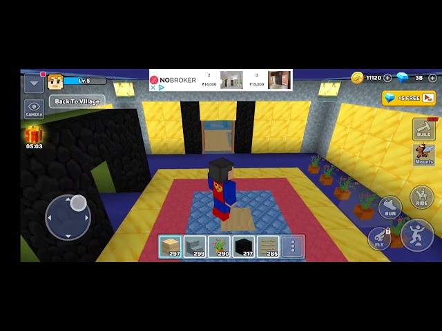 The nice building in mine craft