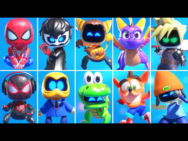 ASTRO BOT - All Special Bots Animations (DLC Included)