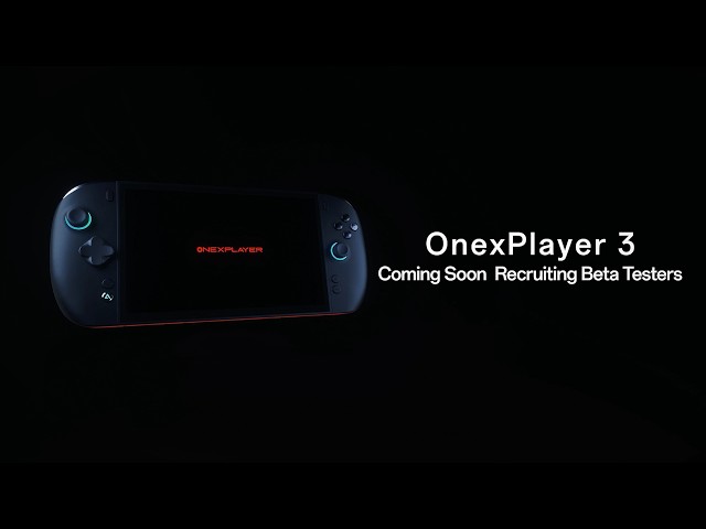 ONEXPLAYER 3 | First-Ever Handheld Powered by Intel ARC G3 Extreme processor