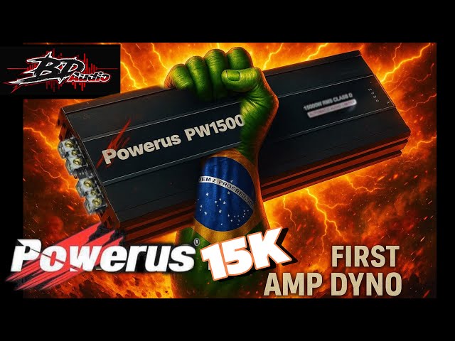 Powerus 15k officially hits the amp dyno for the first time - PW15000