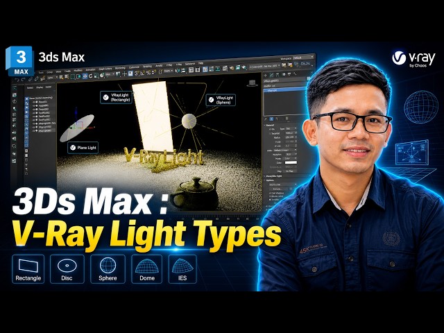 3Ds Max : V-Ray Light Types