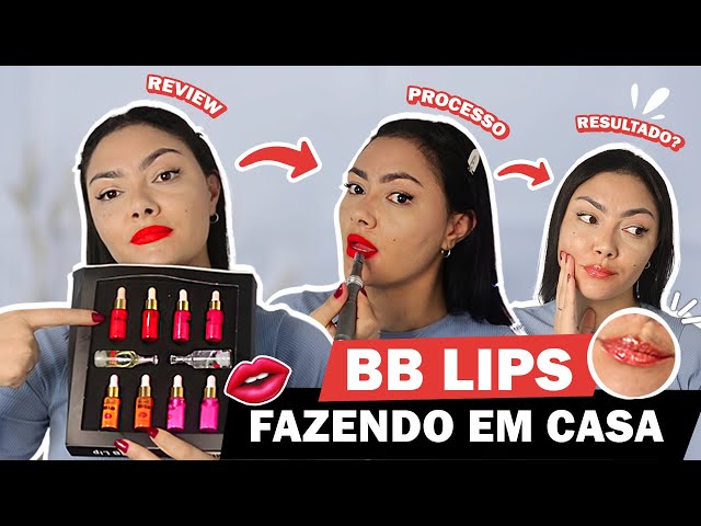 How to do BB LIPS at HOME 🫦💋 Shopee BB lips Kit Review + Full step-by-step tutorial. #bblips