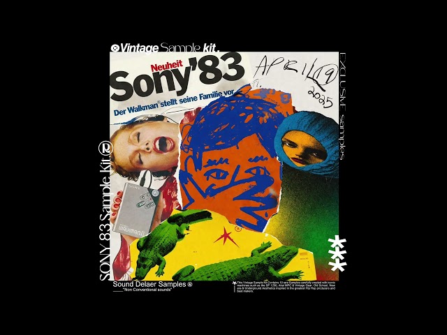 (FREE) JAZZY & SOUL VINTAGE SAMPLE KIT "SONY 83" 70s Samples (J Dilla, Mf Doom, Joey Badass)