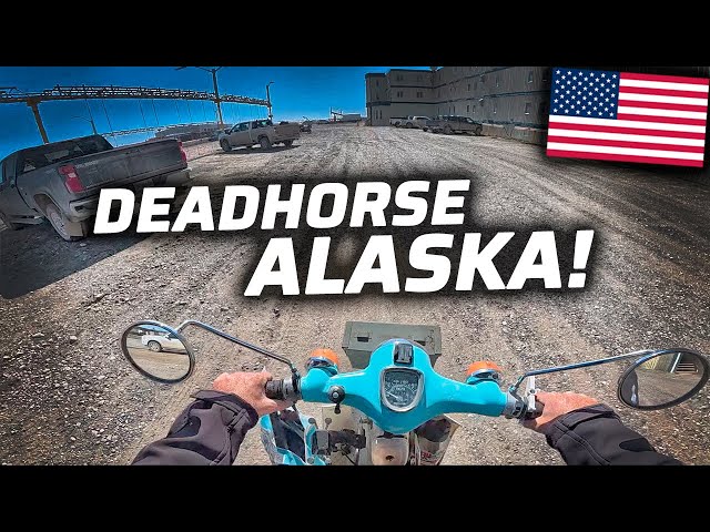 THIS IS THE STRANGEEST TOWN I'VE EVER SEEN ON MY ENTIRE TRIP 🙌😱 [DEADHORSE] | ALASKA 🇺🇲