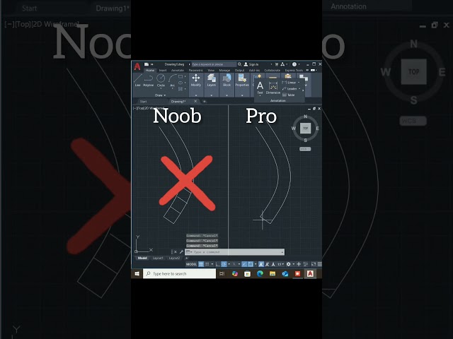 autocad tips and tricks💡#autocad #tutorial #tips