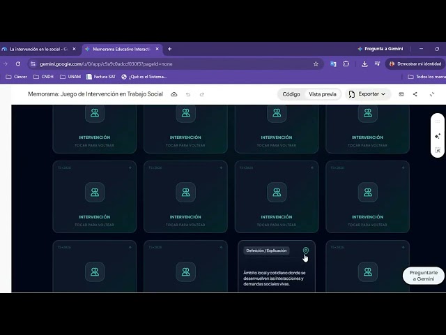 Videotutorial ¿Cómo puedo crear un Memorama interactivo a partir de una infografía con IA?