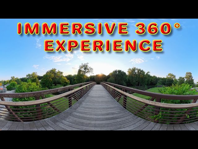 A Bridge Stroll - A 360° Video On Merriam Farmers Market Bridge