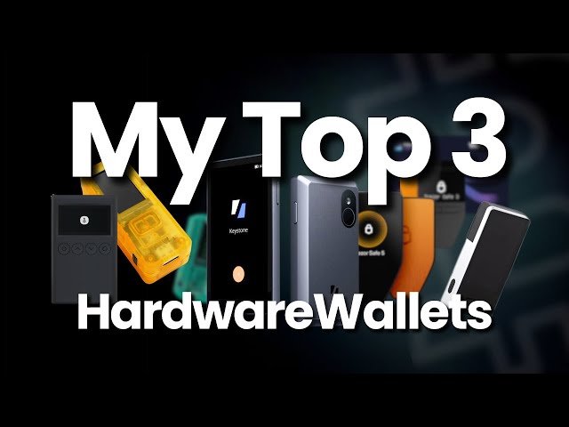 My 3 Favorite ❤️ Bitcoin Hardware Wallets (Plus 1 Bonus)