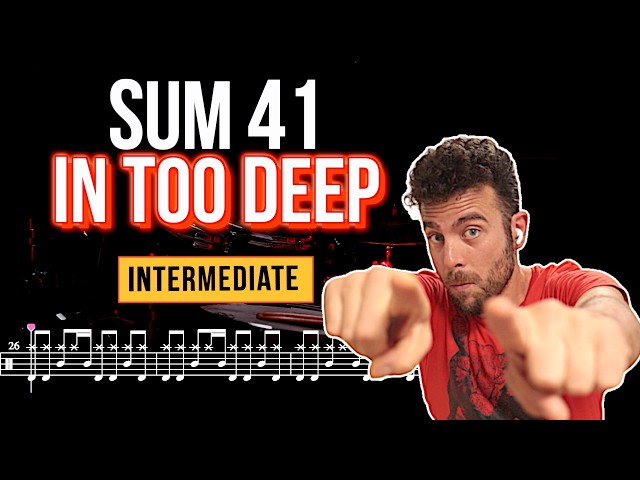 Sum 41 - In Too Deep | Drum Cover