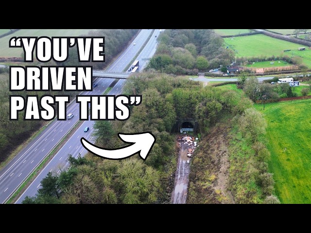 This Lost Great Central Railway Runs Beside the M1 Motorway... But Nobody Notices